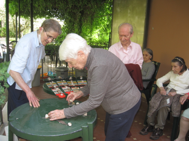 Attività di intrattenimento casa di riposo Campostrini